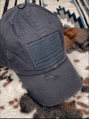 Distressed American Flag Hat